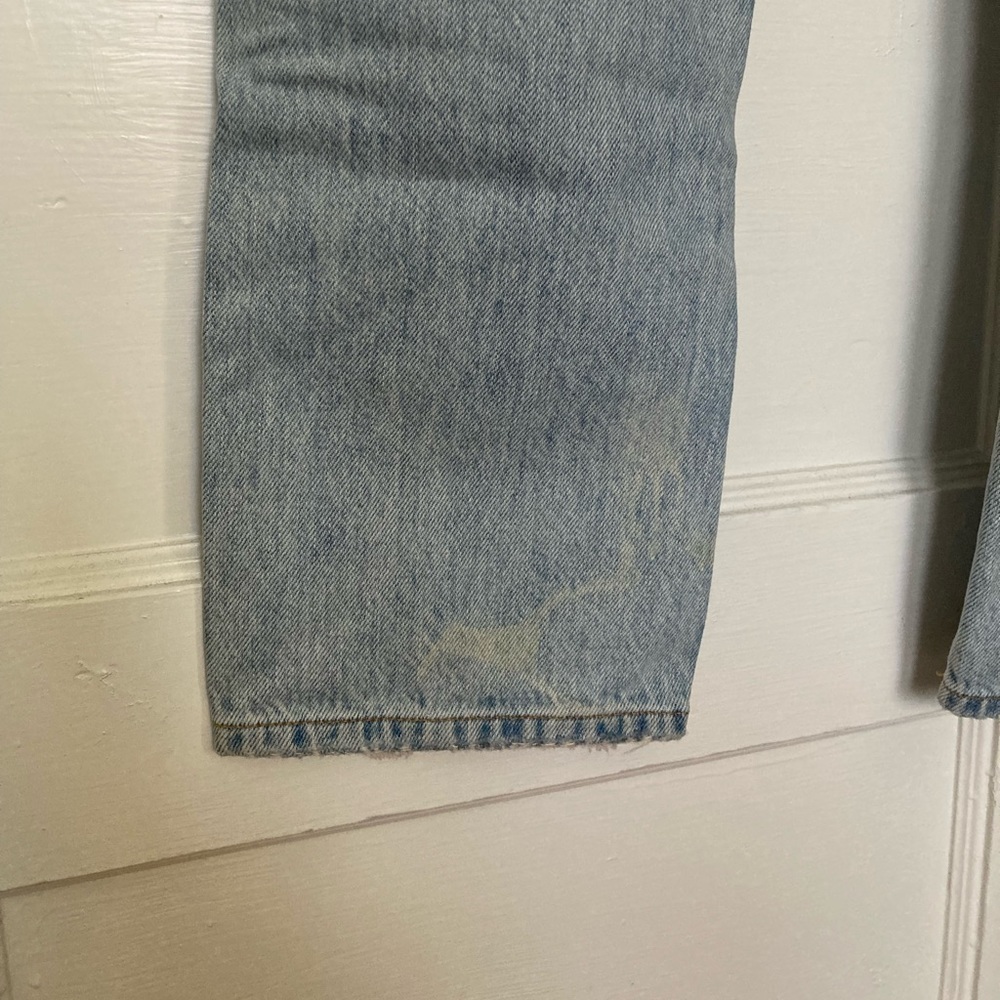 Agolde Riley High Rise Straight Crop Jeans 25 - Picture 4 of 7